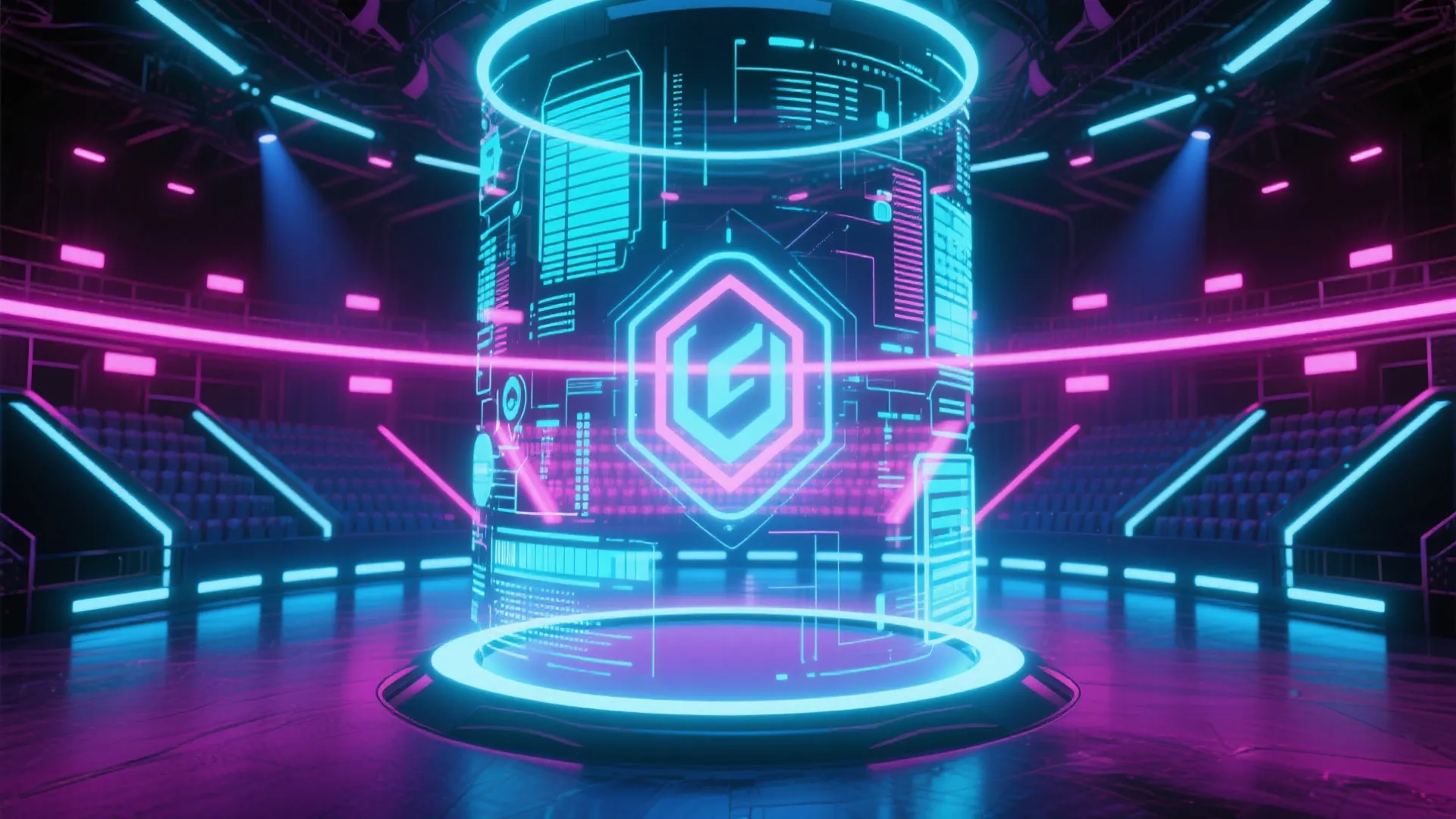 英雄联盟S16半决赛电竞场馆